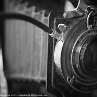 Buy canvas prints of Vintage Kodak camera by Ann Biddlecombe