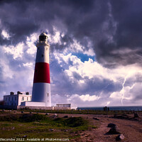 Buy canvas prints of Storms at Portland Bill by Ann Biddlecombe