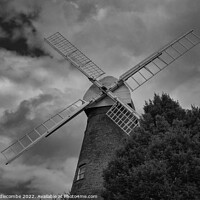 Buy canvas prints of Rayleigh in Essex windmill by Ann Biddlecombe