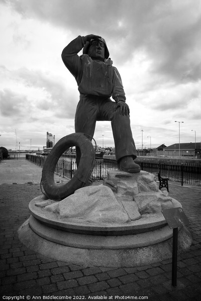 Memorial statue in Lowestoft Picture Board by Ann Biddlecombe