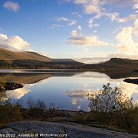 Buy canvas prints of Loch Doon on an Autumn Afternoon by Ann Biddlecombe