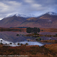 Buy canvas prints of Reflections of Glencoe in Scotland by Ann Biddlecombe
