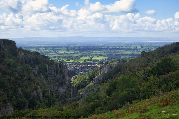 View from Cheddar Gorge cliffs Picture Board by Ann Biddlecombe