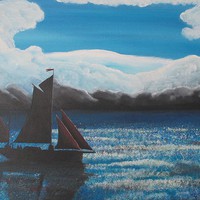Buy canvas prints of  The Coming Storm by Ann Biddlecombe