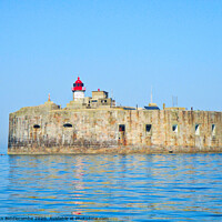Buy canvas prints of Cherbourg Fort  by Ann Biddlecombe