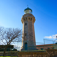 Buy canvas prints of St Clair lighthouse by Ann Biddlecombe