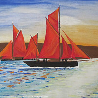 Buy canvas prints of The crossing by Ann Biddlecombe