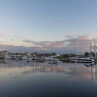 Buy canvas prints of Harbour at Twilight by Paul Fleet