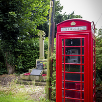 Buy canvas prints of Old Telephone Box by Liam Gibbins