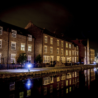 Buy canvas prints of  Beverley Beck, town life by Liam Gibbins