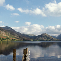 Buy canvas prints of Crummock Water from The Pump House, Lake District, by Steven Garratt