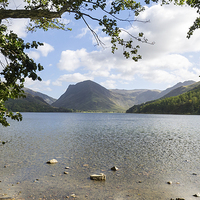 Buy canvas prints of Fleetwith Pike From Buttermere, Lake District, Cum by Steven Garratt