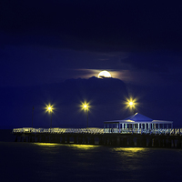 Buy canvas prints of Goodnight Sweet Pier by Peta Thames