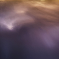 Buy canvas prints of Dawn Cloud Abstract by Peta Thames