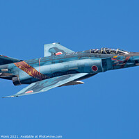 Buy canvas prints of JASDF RF-4EJ Kai Phantom II  by Duncan Monk