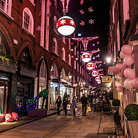 Buy canvas prints of St. Christopher's Place, London. by Peter Bunker