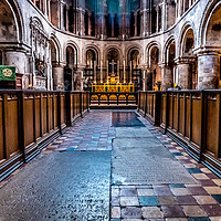 Buy canvas prints of Sanctuary, St. Bartholomew the Great.  by Peter Bunker