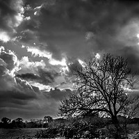 Buy canvas prints of Storms Clouds Gather.  by Peter Bunker