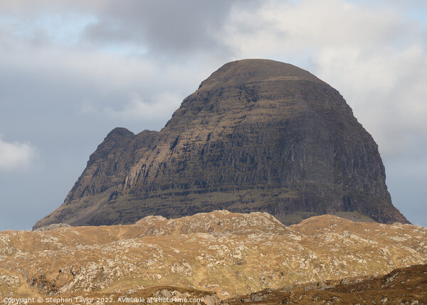 Suilven Picture Board by Stephen Taylor