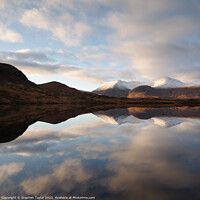 Buy canvas prints of Lochan na h-Achlaise by Stephen Taylor