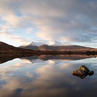 Buy canvas prints of Rannoch Moor Sunset by Stephen Taylor