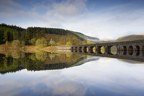 Elan Valley Reservoir Picture Board by Stephen Taylor