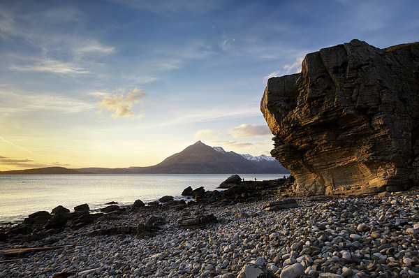 Elgol pebble beach Picture Board by Stephen Taylor