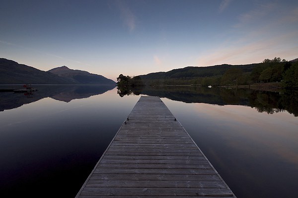 Loch Lomond at Dawn Picture Board by Stephen Taylor
