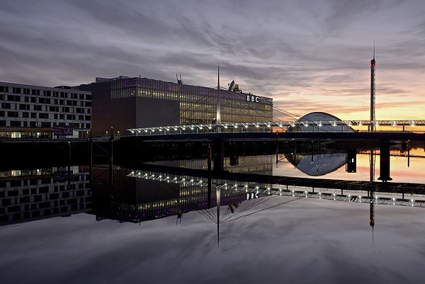 The SECC at sunset Picture Board by Stephen Taylor