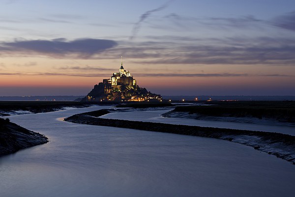 Mont Saint Michel Normandy Picture Board by Stephen Taylor