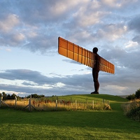 Buy canvas prints of The Angel of the North by Stephen Taylor