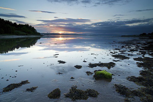  Sunset at Fairlie, North Ayrshire Picture Board by Stephen Taylor