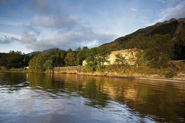  Loch Lomomd Power station Picture Board by Stephen Taylor