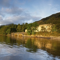 Buy canvas prints of  Loch Lomomd Power station by Stephen Taylor