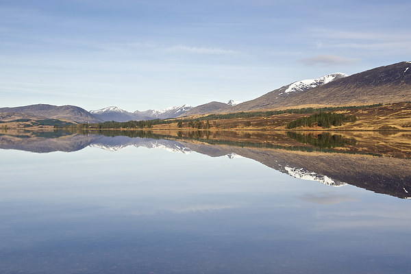  Loch Tulla reflections Picture Board by Stephen Taylor