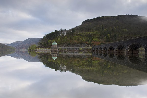  Caban Coch Reservoir, Elan Valley Picture Board by Stephen Taylor
