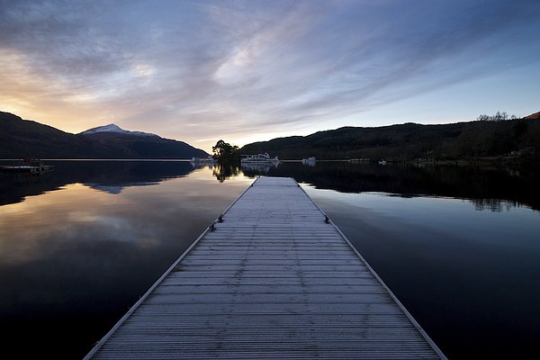  Loch Lomond at Sunrise Picture Board by Stephen Taylor