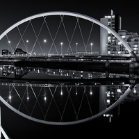 Buy canvas prints of  The Clyde Arc by Stephen Taylor