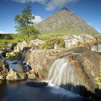 Buy canvas prints of  Stob Dearg in simmer by Stephen Taylor
