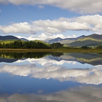 Buy canvas prints of Glen Orchy Panorama by Stephen Taylor