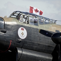 Buy canvas prints of  Canadian Lancaster by Stephen Taylor