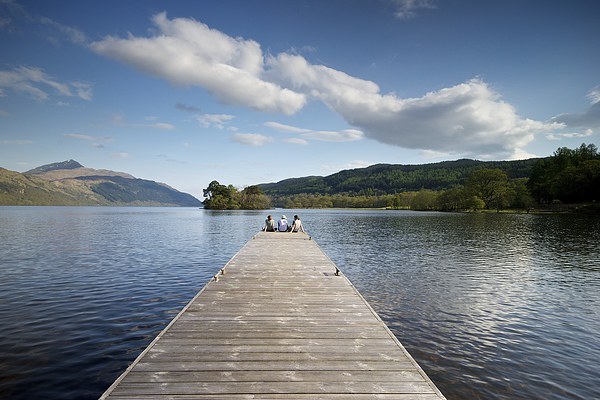  Loch Lomond Picture Board by Stephen Taylor