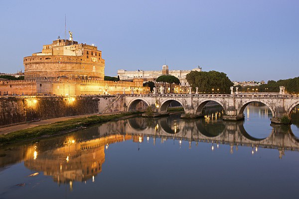 Castel Sant'Angelo Picture Board by Stephen Taylor