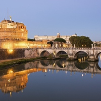 Buy canvas prints of Castel Sant'Angelo by Stephen Taylor
