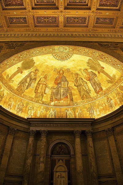 St. Pauls Basilica, Rome Picture Board by Stephen Taylor