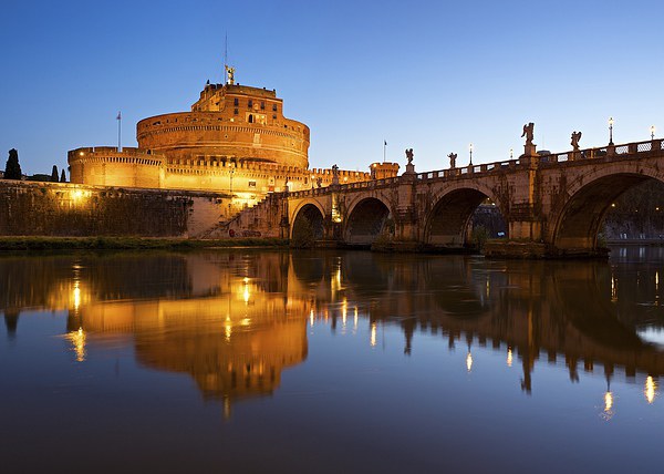 Ponte Sant'Angelo Picture Board by Stephen Taylor