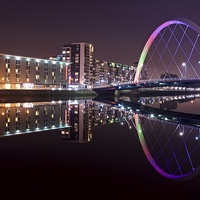 Buy canvas prints of The Clyde Arc by Stephen Taylor