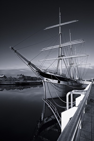 The Tall Ship Glasgow Picture Board by Stephen Taylor