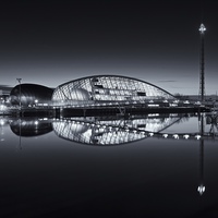 Buy canvas prints of Glasgow science centre by Stephen Taylor