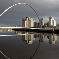 Buy canvas prints of  Gateshead by Stephen Taylor